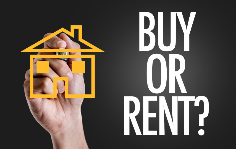 Buy or rent real estate